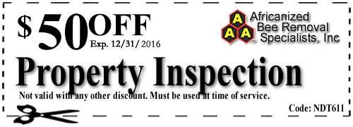 coupon for 50 dollars off property inspection